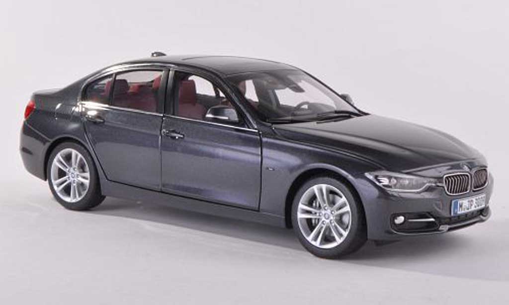 Bmw 335 F30 1/43 Paragon F30 grijs modelauto