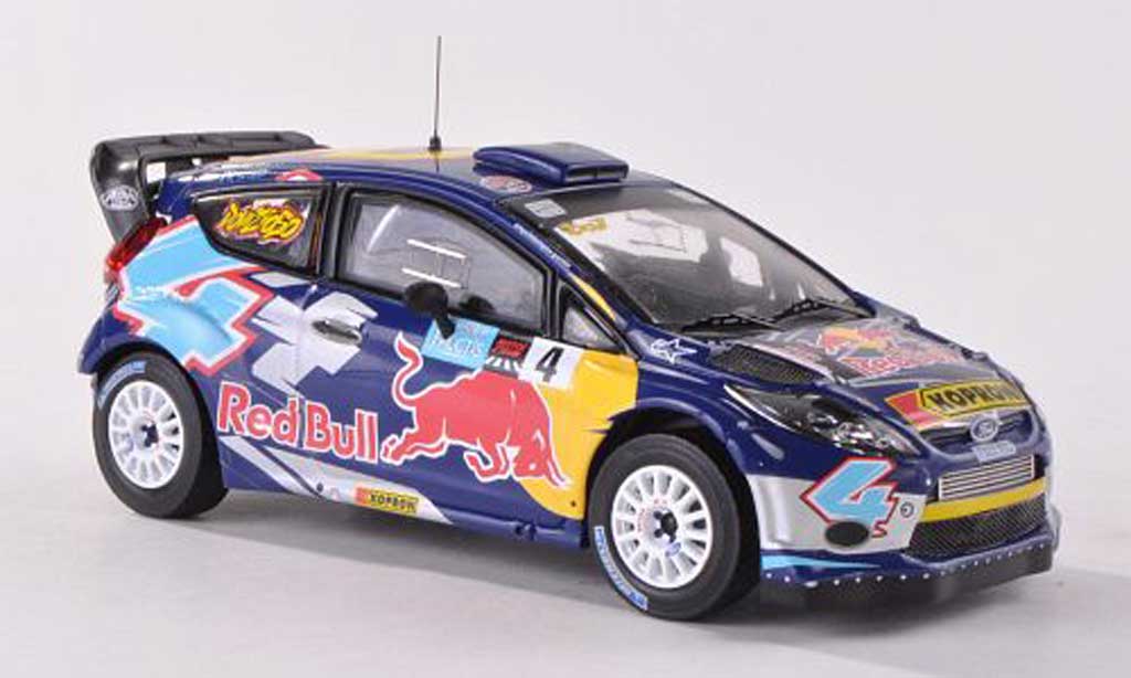 Ford Fiesta WRC 1/43 IXO WRC No.4 Red Bull Bologna Motor Show 2011 A.Dovizioso modelauto