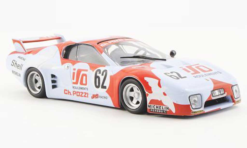 Ferrari 512 BB LM 1/43 Ferrari Racing Collection BB LM No.62 JMS Racing S.Dini / J.C.Andruet 24h Le Mans 1979 modelauto