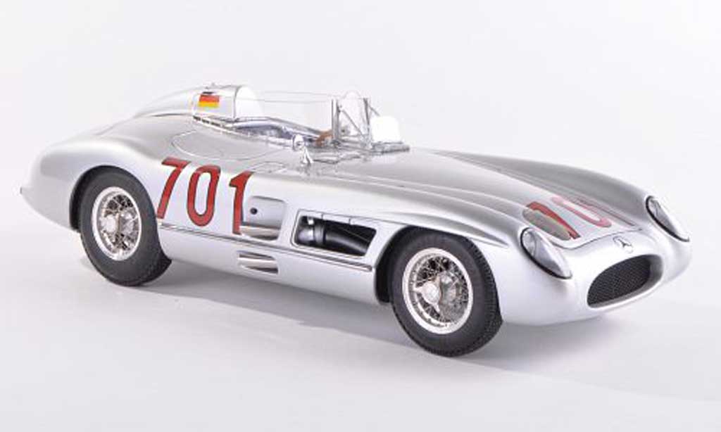 Mercedes 300 SLR 1/43 CMC SLR SLR No.701 Mille Miglia 1955 K.Kling modelauto