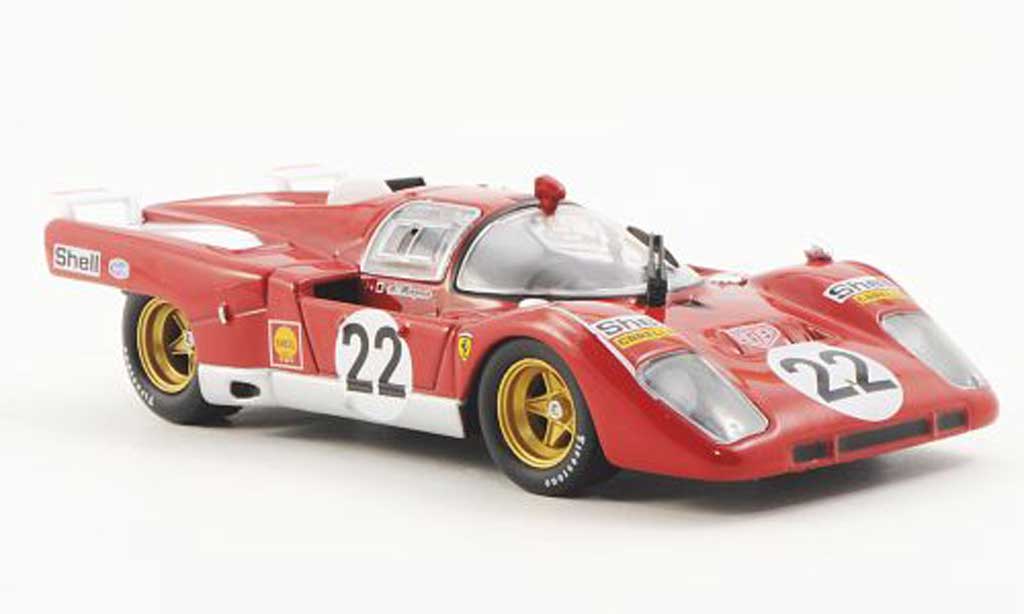 Ferrari 512 M 1/43 Ferrari Racing Collection M 300km Imola A.Merzario 1971 modelauto