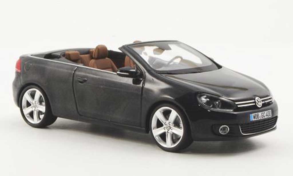 Volkswagen Golf VI 1/43 Schuco VI Cabriolet grijs 2011 modelauto