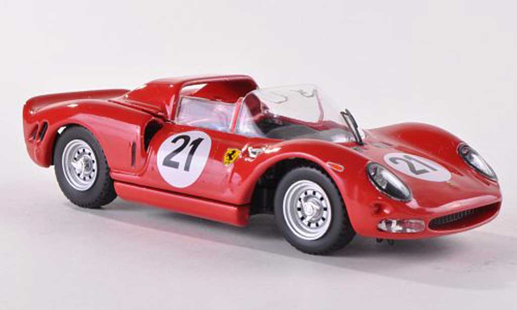 Ferrari 330 P2 1/43 Best P2 No.21 Testfahrzeug 24h Le Mans 1965 Vaccarella/Surtees/Bandini/Parkes modelauto