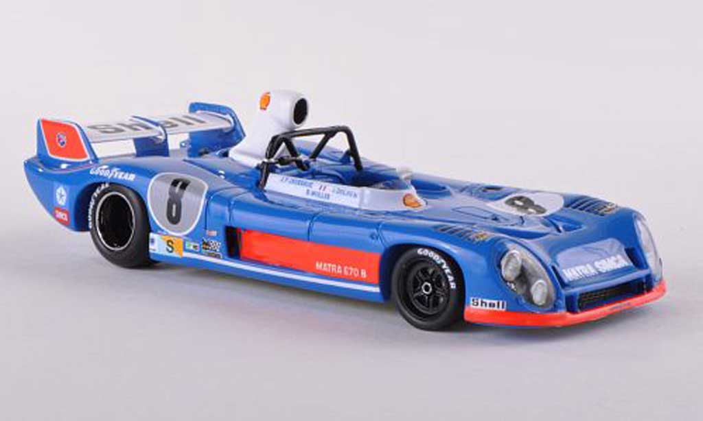 Matra MS670B 1/43 Spark No.8 Gitanes 24h Le Mans 1974 B.Wollek/J.P.Jaussaud/J.Dolhem modelauto