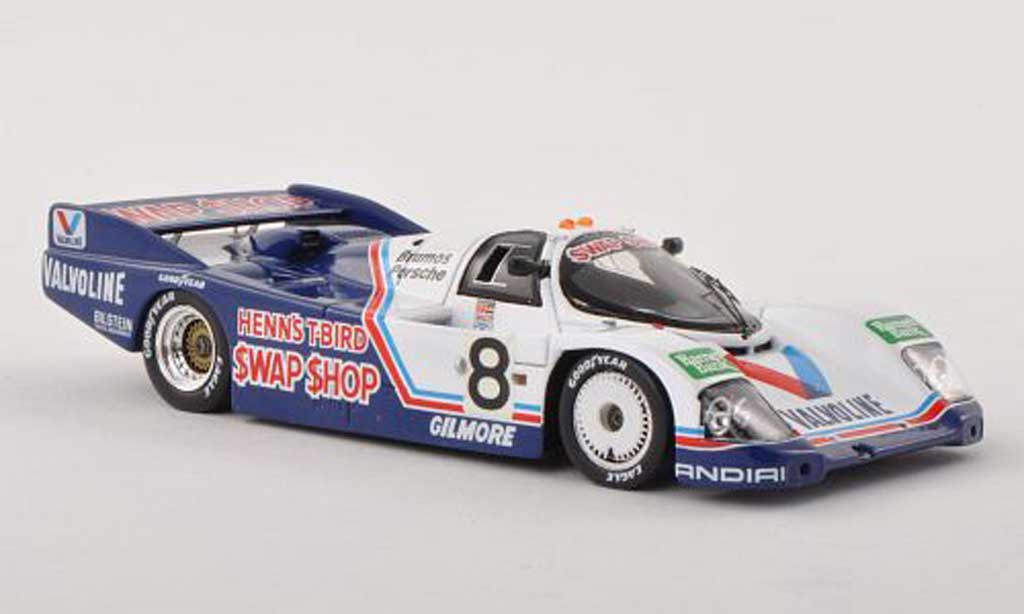 Porsche 962 1985 1/43 Spark 1985 No.8 Valvoline 24h Daytona A.J.Foyt/B.Wollek/A.Unser/T.Boutsen modelauto