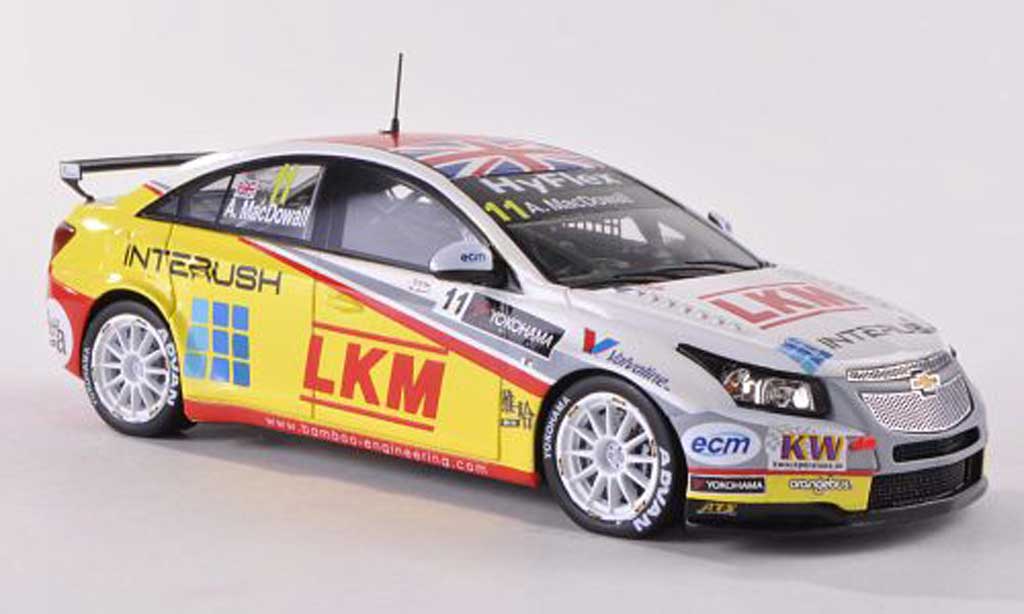 Chevrolet Cruze 2012 1/43 Spark 2012 1.6T No.11 LKM A.Macdowall WTCC Macau modelauto