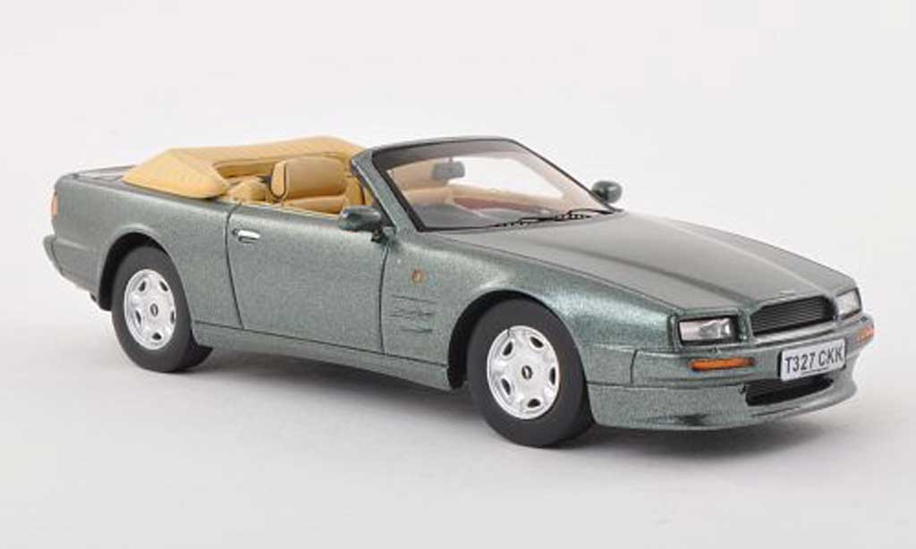 Aston Martin Virage 1/43 Spark Volante grijs-groen RHD 1991 modelauto