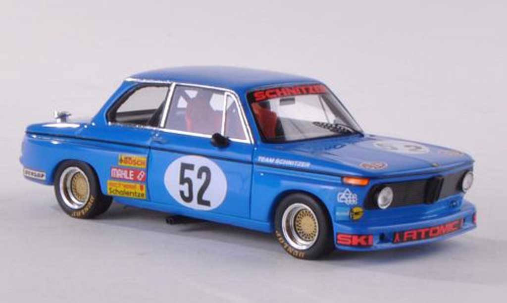 Bmw 2002 Tii 1/43 Spark Tii No.52 Atomic DRM 1974 W.May modelauto