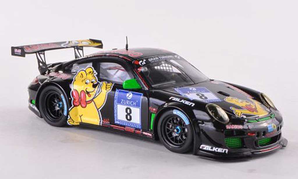 Porsche 997 GT3 1/43 Spark GT3 R 2012 No.8 Haribo Bale Motorsport 24h Nurburgring modelauto