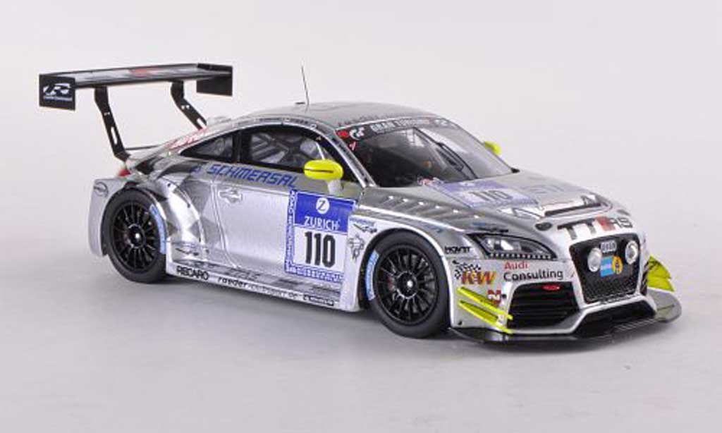 Audi TT RS 1/43 Spark RS No.110 24h Nurburgring 2012 T.Sluis/H.Schmersal/C Tiger/P.Kaiser modelauto