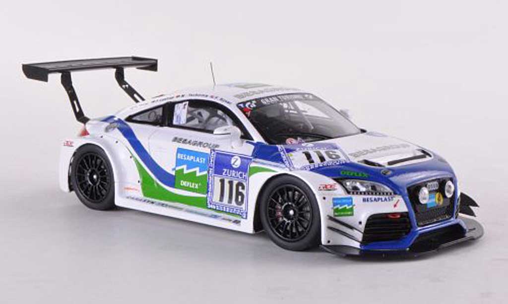 Audi TT RS 1/43 Spark RS No.116 Besaplast 24h Nurburgring 2012 F.Kovac/M.Tschornia/F.Lesturp/K.Thiim modelauto