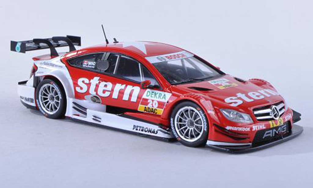 Mercedes Classe C DTM 1/43 Spark DTM C-Coupe No.20 Stern DTM-Saison 2012 R.Wickens modelauto
