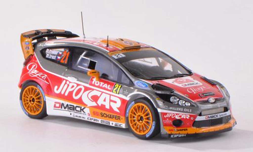 Ford Fiesta WRC 1/43 Spark WRC No.21 JiPO Car Rally Monte Carlo 2013 M.Prokop/M.Ernst modelauto