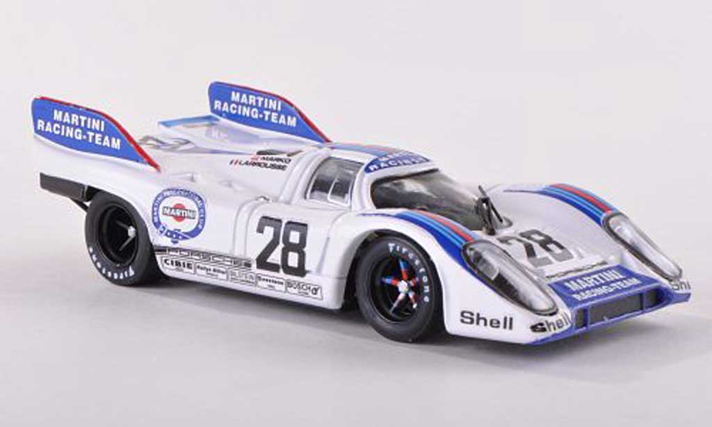 Porsche 917 1971 1/43 Brumm 1971 K No.28 Martini Racing Team 1000km Austria Marko/Larrousse modelauto