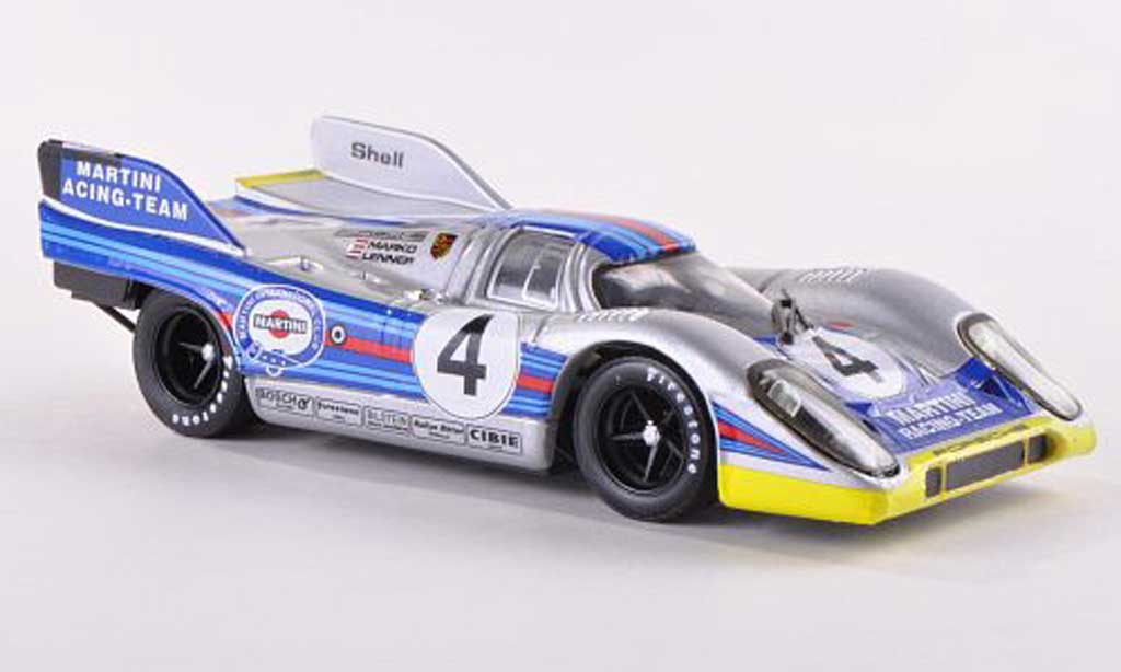 Porsche 917 1971 1/43 Brumm 1971 K No.4 Martini Racing Team 1000km Monza Marko/von Lennep modelauto
