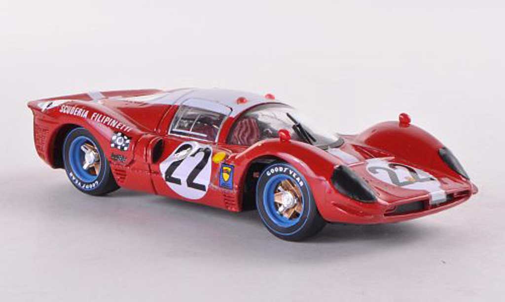 Ferrari 412 1/43 Brumm P No.22 Scuderia Filipinetti 24h Le Mans 1967 Scuderia Filipinetti modelauto