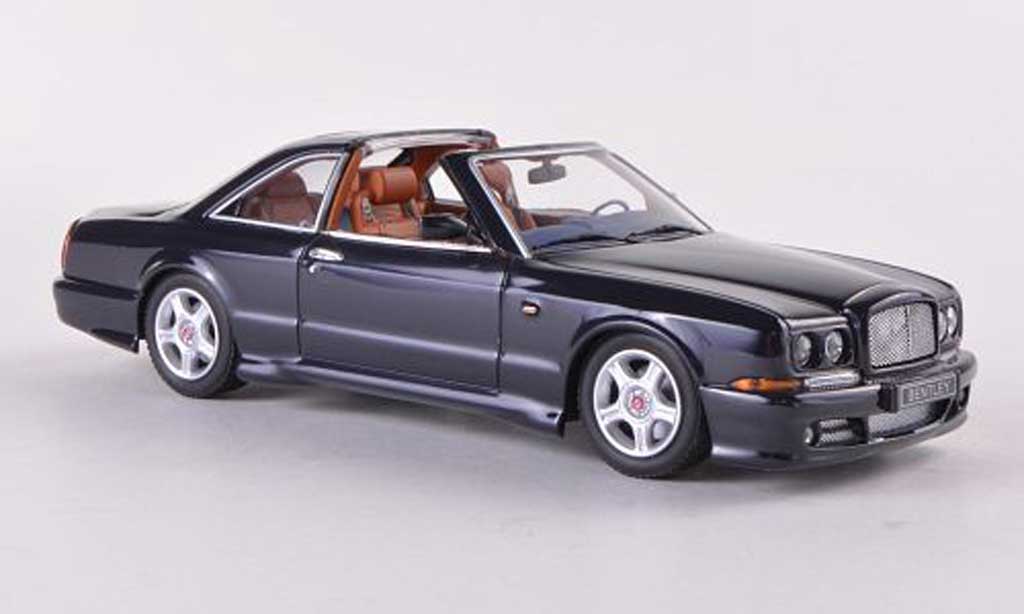 Bentley Continental 1/43 Minichamps SC blauw LHD 1996 modelauto