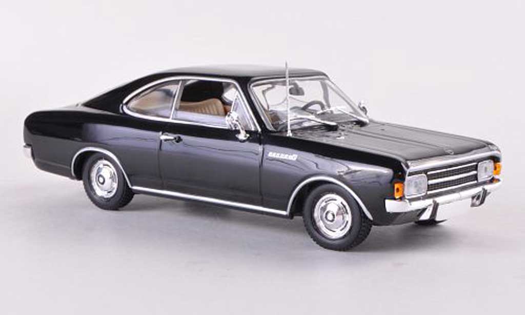 Opel Rekord 1/43 Minichamps C Coupe zwart 1966 modelauto