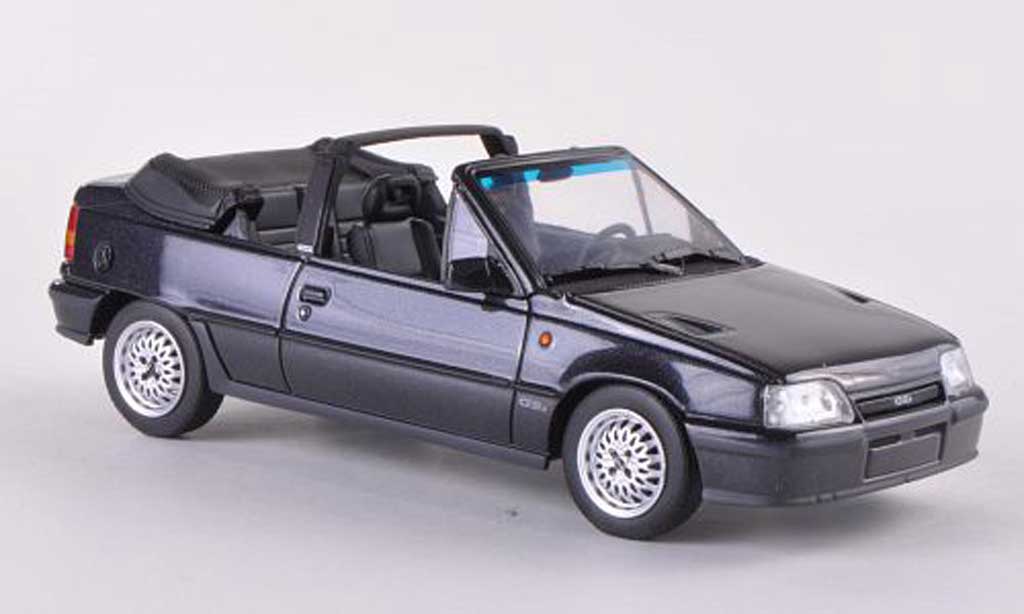 Opel Kadett GSI 1/43 Minichamps GSI Cabriolet zwart 1989 modelauto