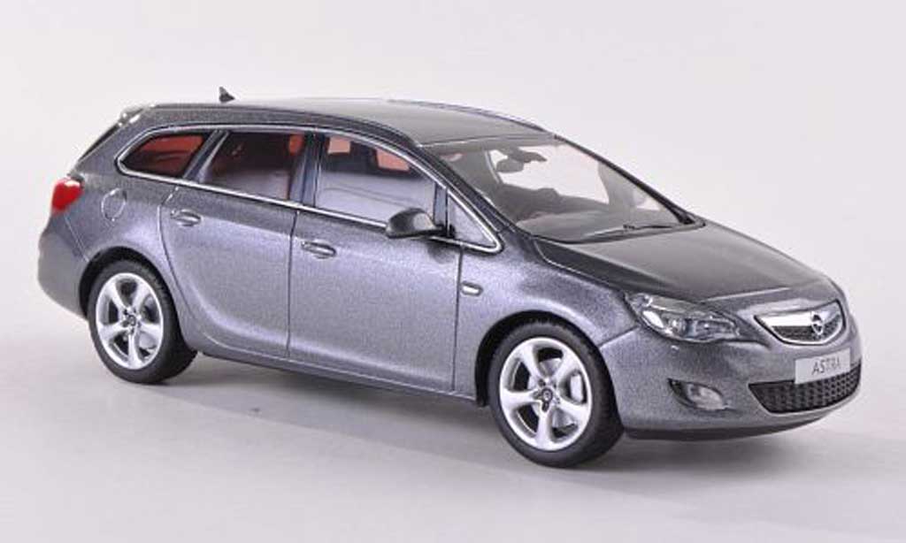 Opel Astra 1/43 Minichamps J Sports Tourer grijs 2010 modelauto