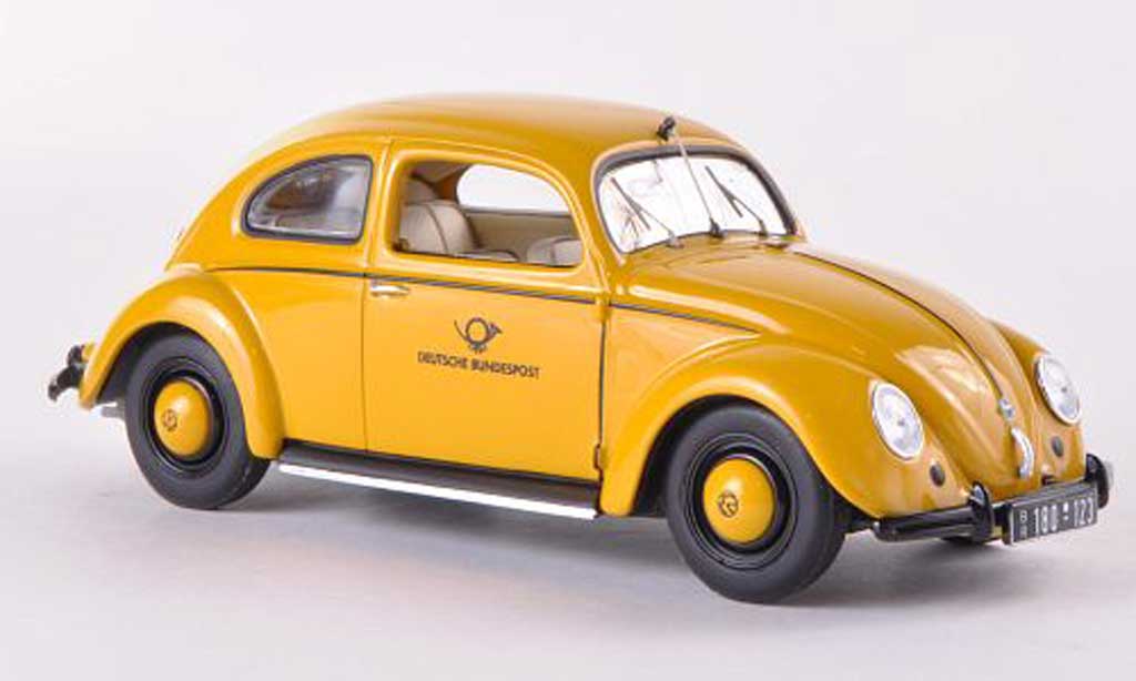 Volkswagen Kafer 1/43 Minichamps kafer 1200 Export Deutsche Bundespost 1951 modelauto