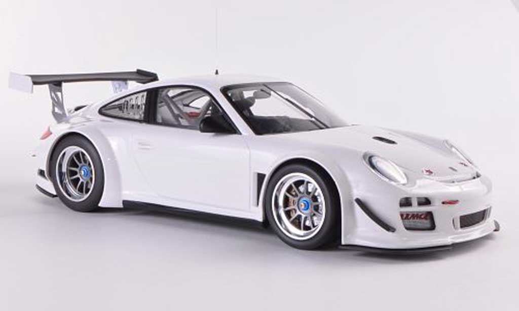 Porsche 997 GT3 RS 1/18 Minichamps GT3 RS 2010 wit Plain Body modelauto