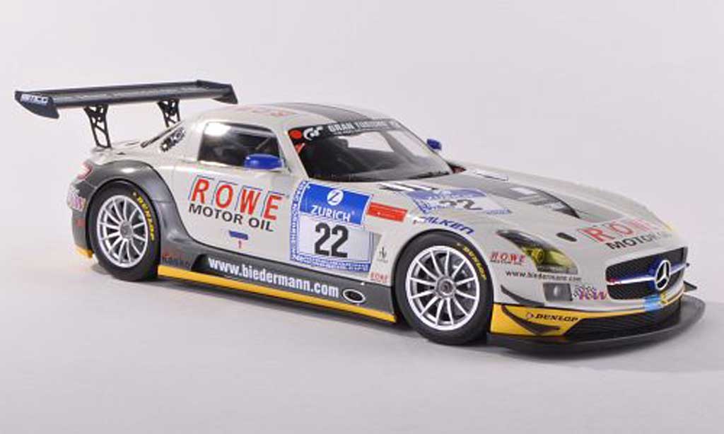 Mercedes SLS 1/18 Minichamps AMG GT3 No.22 Rowe Racing 24h Nuerburgring 2012 Graf/Jager/Roloff/Seyffarth modelauto