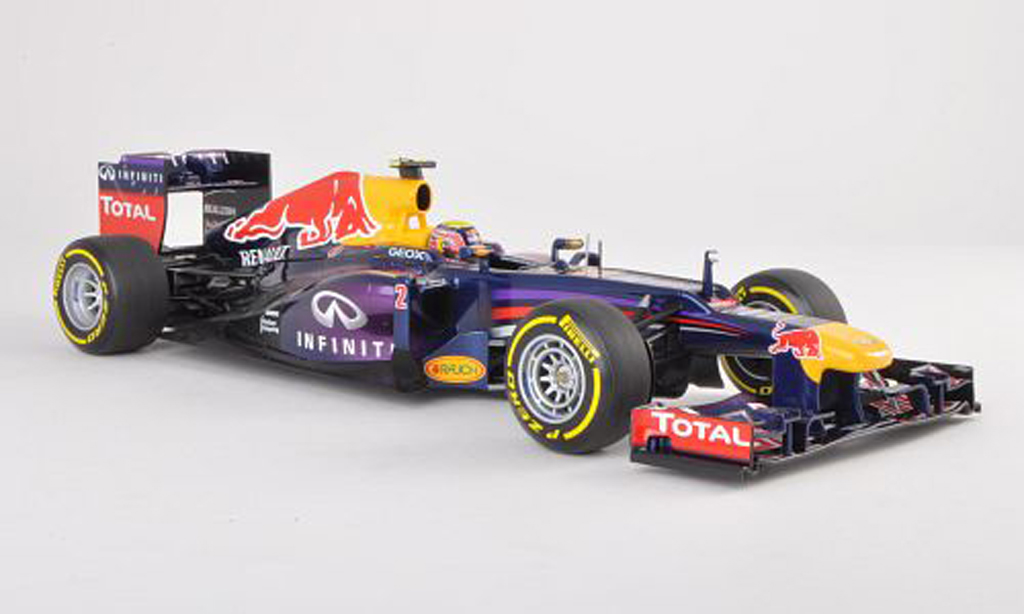 Red Bull F1 2013 1/18 Minichamps 2013 RB9 No.2 Presentationsfahrzeug M.Webber modelauto