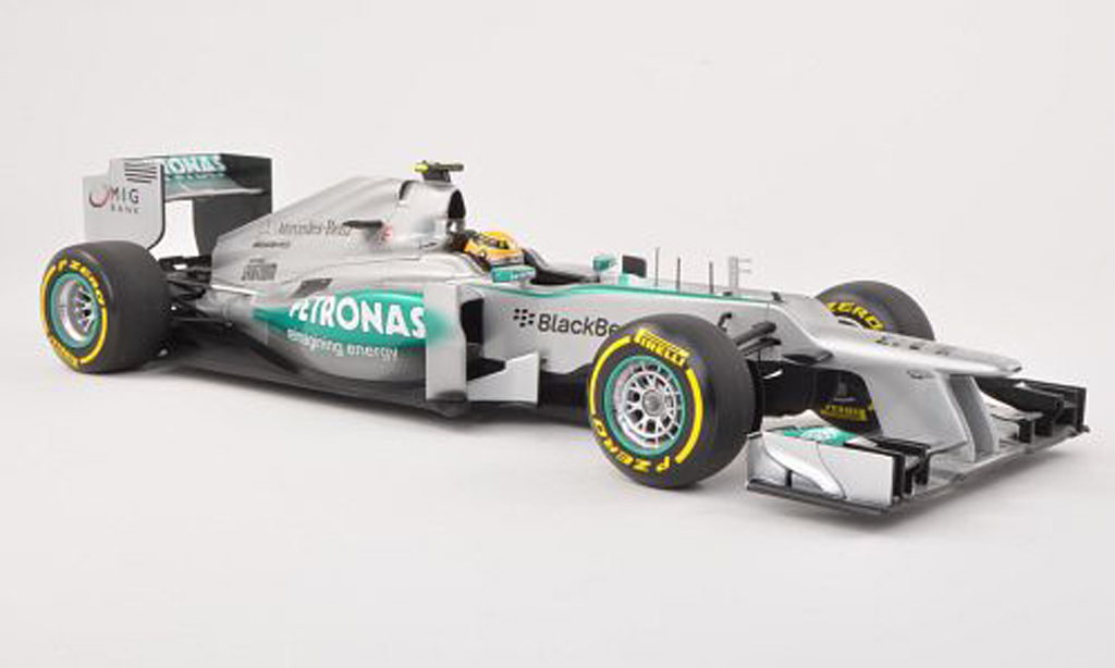 Mercedes F1 2013 1/18 Minichamps 2013 AMG Team No.10 Petronas Presentationsfahrzeug L.Hamilton modelauto