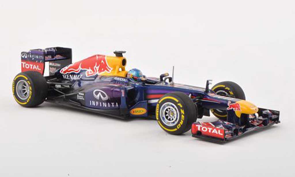 Red Bull F1 2013 1/43 Minichamps 2013 Racing No.1 Infinity S.Vettel Showcar modelauto