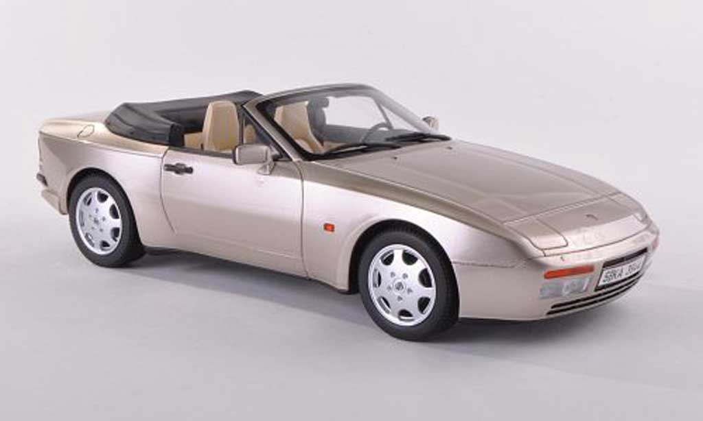 Porsche 944 1989 1/43 GT Spirit 1989 S2 cabriolet dore modelauto