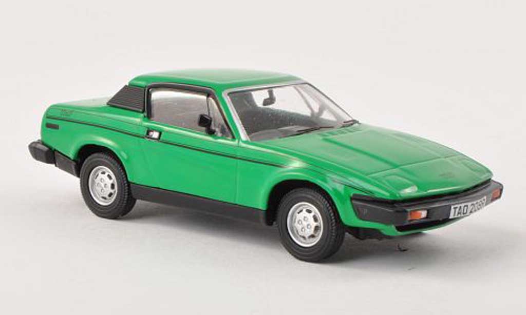 Triumph TR7 1/43 Vanguards groen RHD modelauto