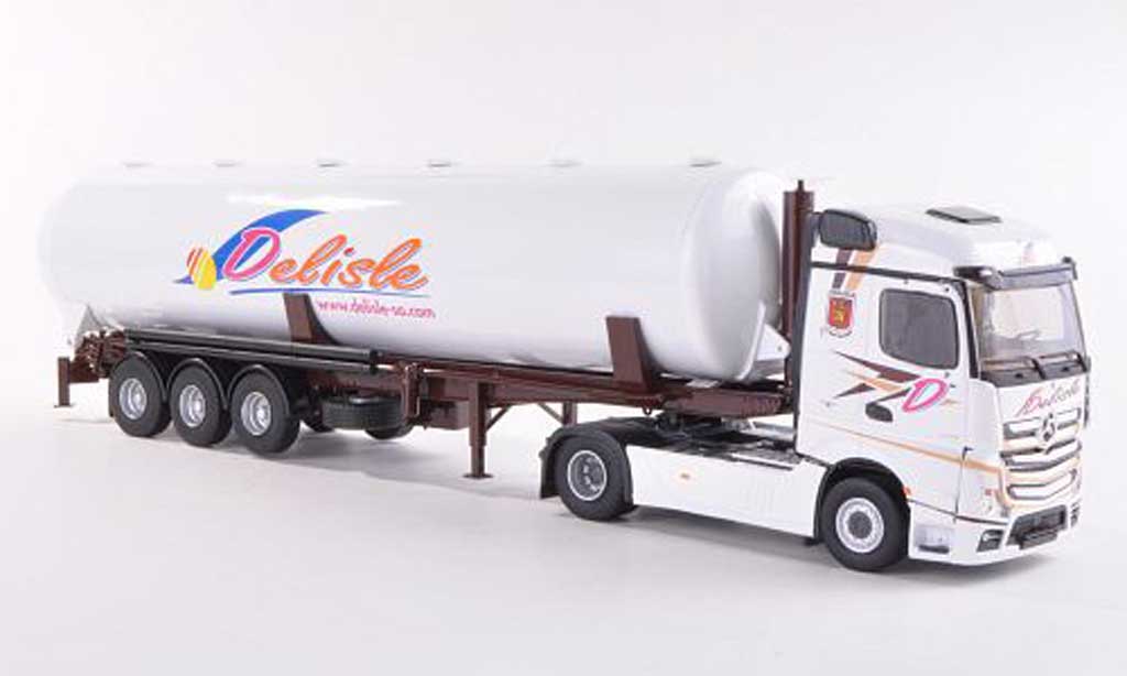 Mercedes Actros 1/43 Eligor MP4 Streamspace Delisle silo basculant-SZ modelauto