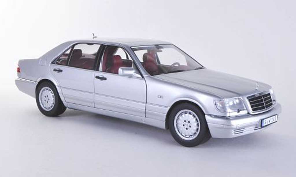 Mercedes Classe S 1/18 Norev S 320 (W140) grijs 1994 modelauto