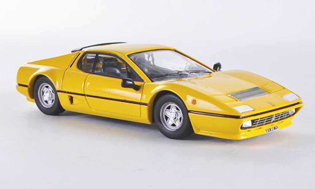 Ferrari 512 BB 1/43 Best BB geel 1976 modelauto