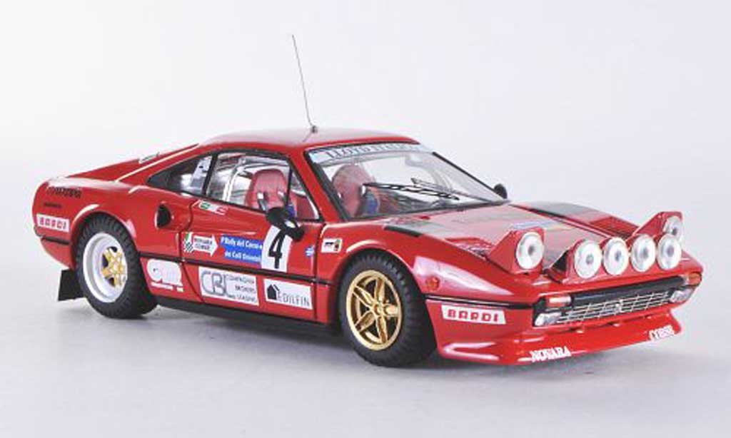 Ferrari 308 GTB 1/43 Best GTB Rally del Carso No.4 1983 Cuccirelli/Muttini modelauto