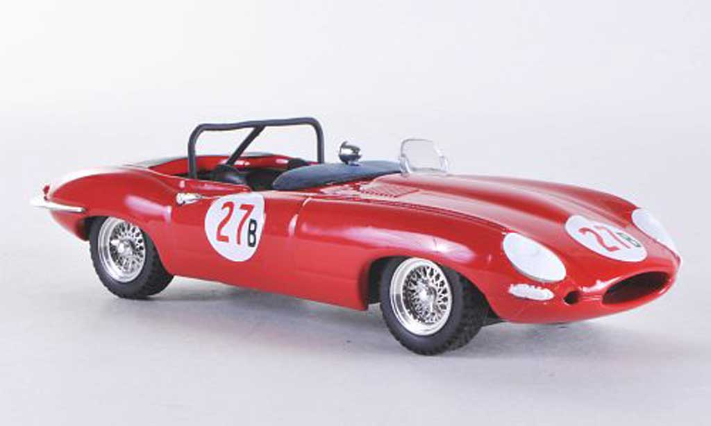 Jaguar E-Type 1961 1/43 Best 1961 E Spyder Riverside No.27B Krause modelauto