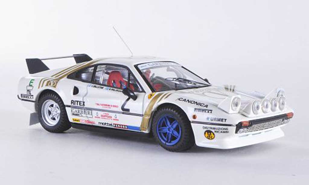Ferrari 308 GTB 1/43 Best GTB Pr. Monza No.2 1984 Waldegaard/Thorsz modelauto
