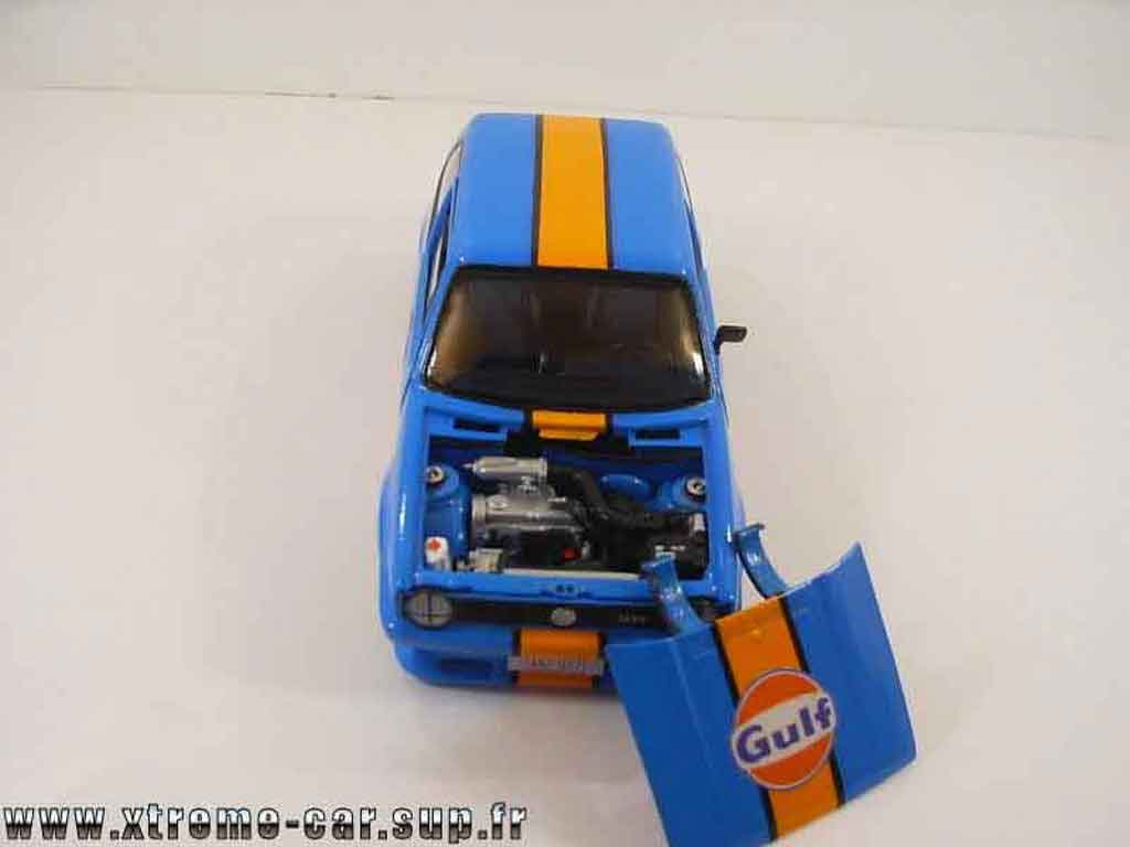 Volkswagen Golf GTI gulf blauw 1/18 Solido