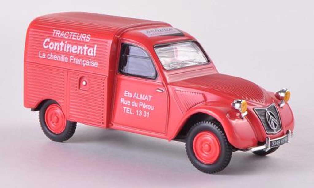 Citroen 2CV 1/43 Eligor Tracteurs Continental modelauto