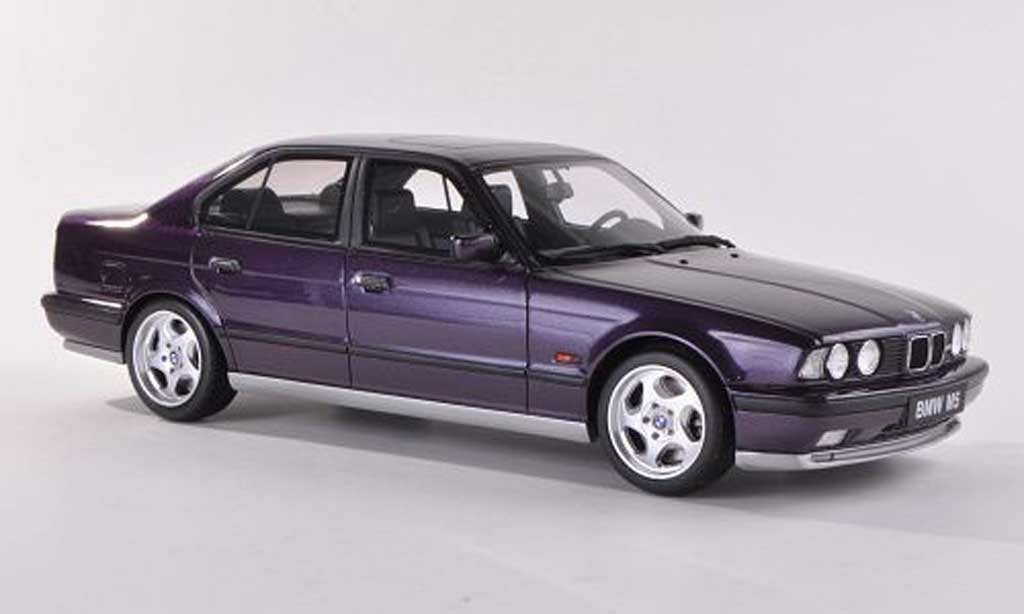 Bmw M5 E34 1/18 Ottomobile E34 paarsee/grijs modelauto