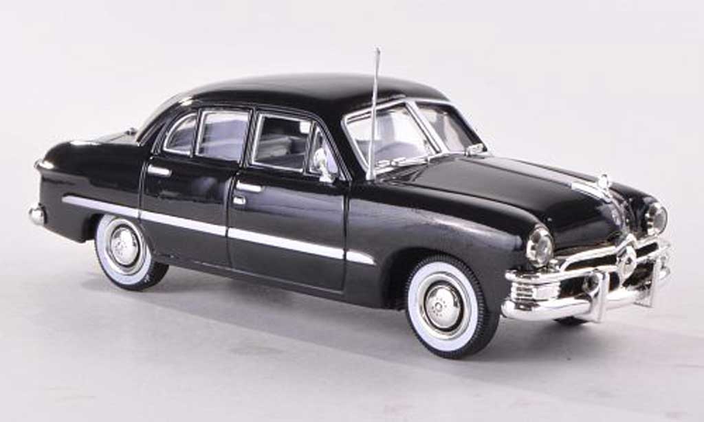 Ford Custom 1950 1/43 American Heritage Models 1950 4-Door Sedan zwart modelauto