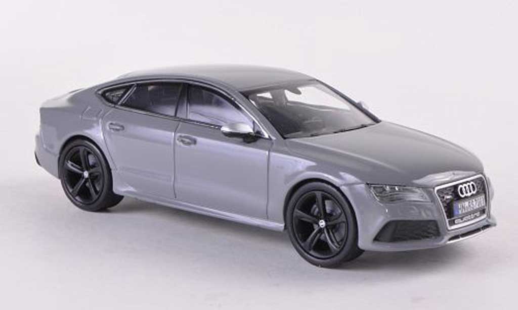 Audi RS7 1/43 Kyosho Sportback grijs 2013 modelauto