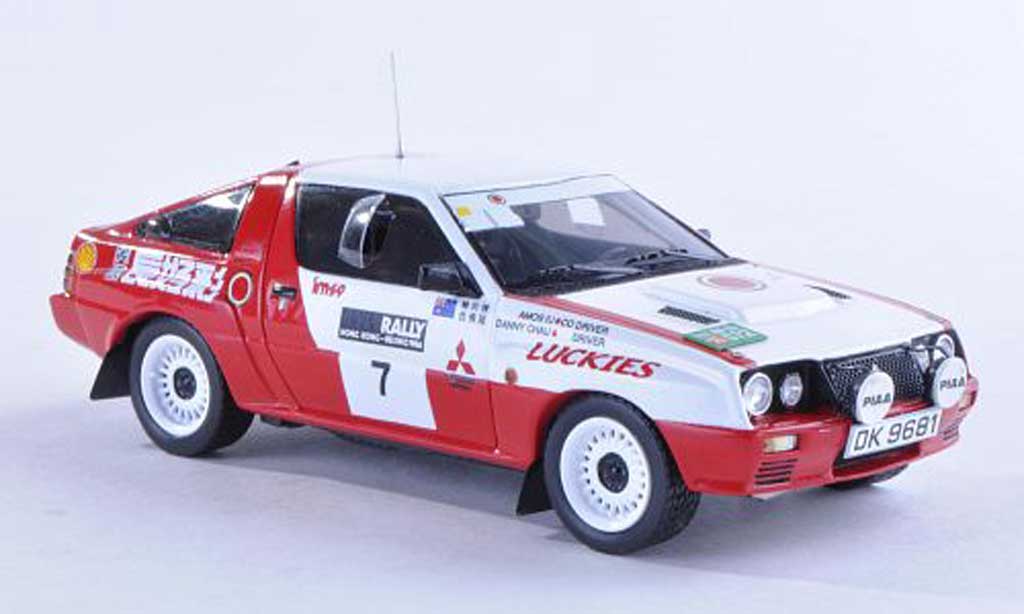 Mitsubishi Starion 1/43 Reve Collection 4WD No.7 Lucky Strike Hong Kong-Beijing Rally 1986 D.S.Chau/A.Iu modelauto