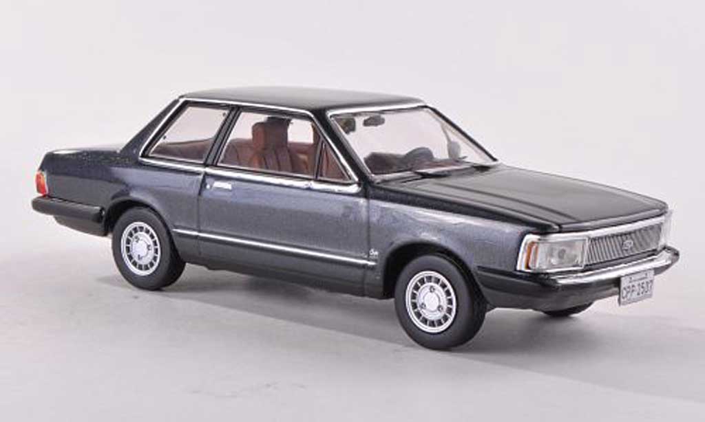 Ford Del Rey 1/43 Premium X Ouro zwart-grijs 1982 modelauto