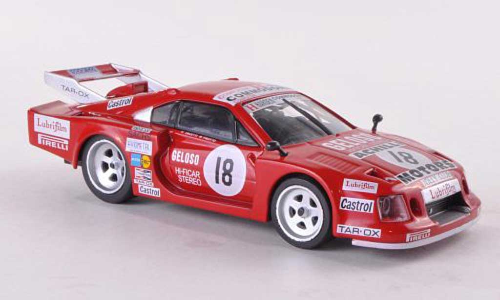 Ferrari 308 GTB 1/43 Ferrari Racing Collection GTB No.18 Achilli Motors C.Facetti/M.Finotto 6h Silverstone 1981 modelauto