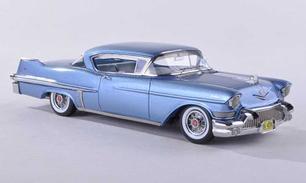 Cadillac Series 62 1957 1/43 Neo 1957 Hardtop Coupe blauw modelauto