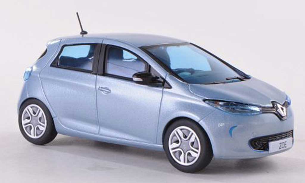 Renault Zoe 1/43 Eligor blauw modelauto