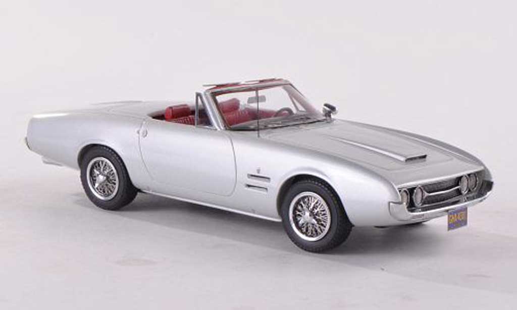 Ghia 450 1/43 Matrix SS Cabriolet grijs 1966 modelauto