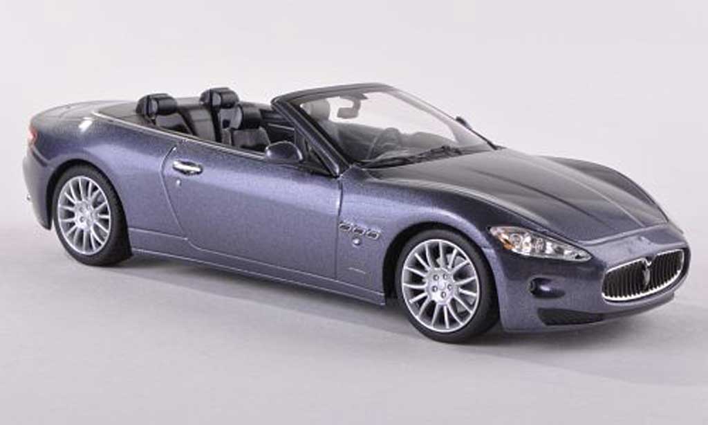 Maserati GranCabrio 1/43 Minichamps grijs 2010 modelauto